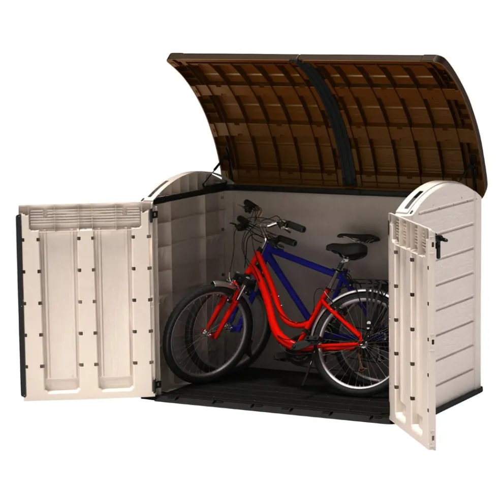 Keter Aufbewahrungsbox Store It Out braunbeige Discount