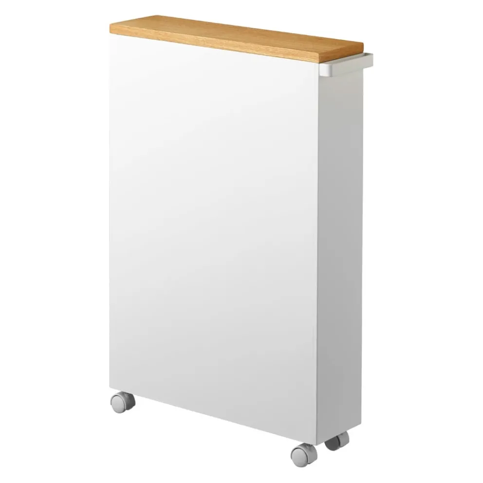 Yamazaki Aufbewahrungswagen Tower weiss Sale