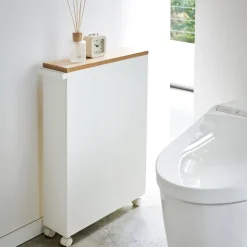 Yamazaki Aufbewahrungswagen Tower weiss Sale