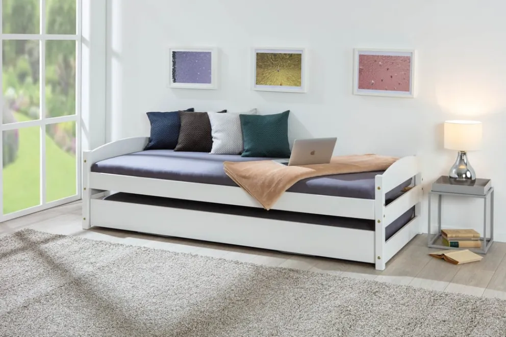 MID.YOU Ausziehbett Vindas weiss Clearance