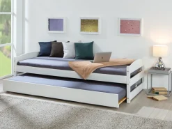 MID.YOU Ausziehbett Vindas weiss Clearance