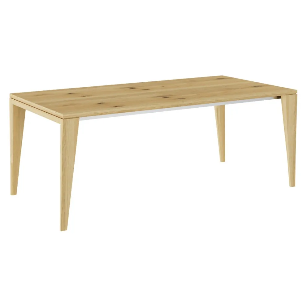 Edition Ausziehtisch California Asteiche bianco geölt, Nr. 3 Clearance