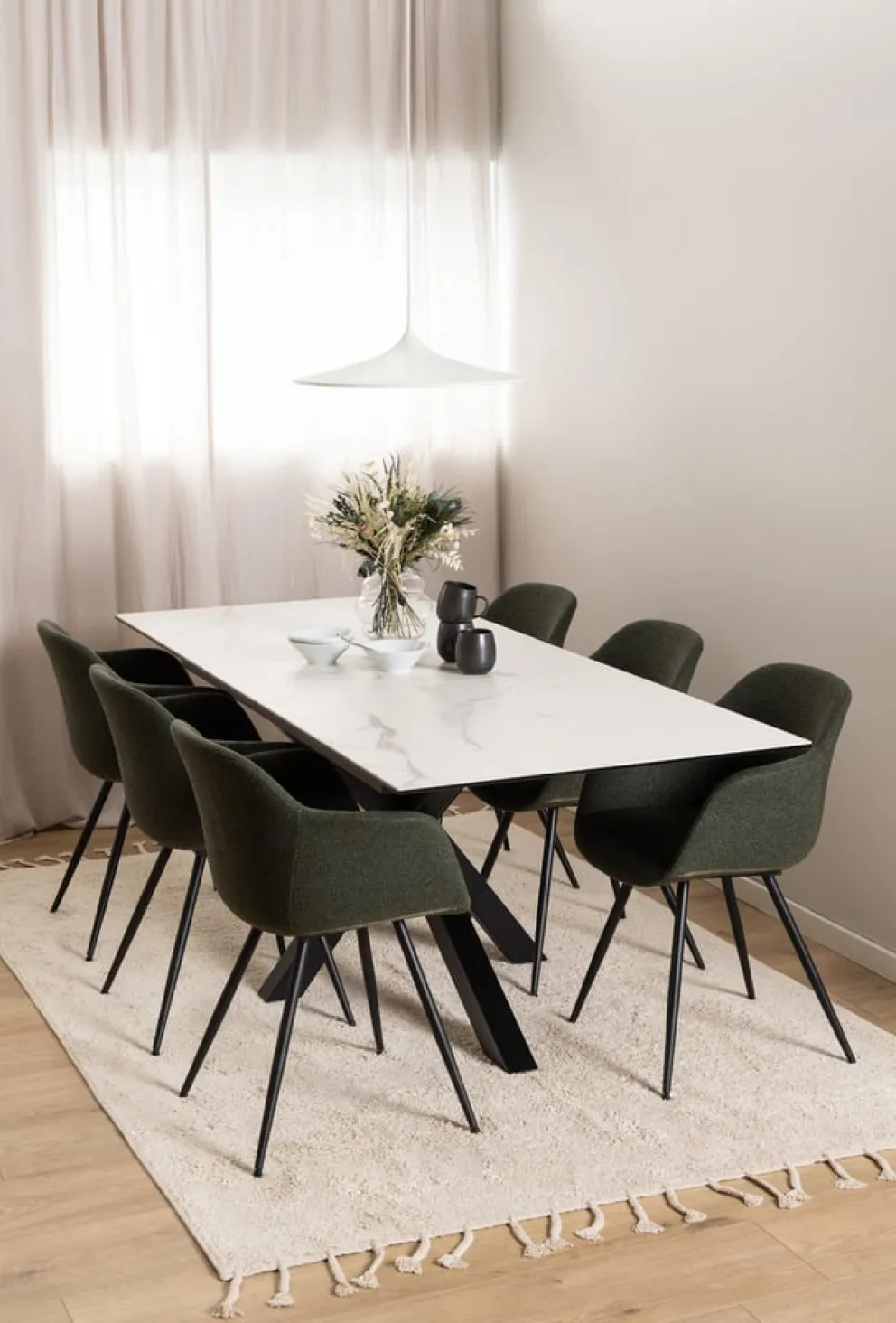 MID.YOU Ausziehtisch Heaven weiss New