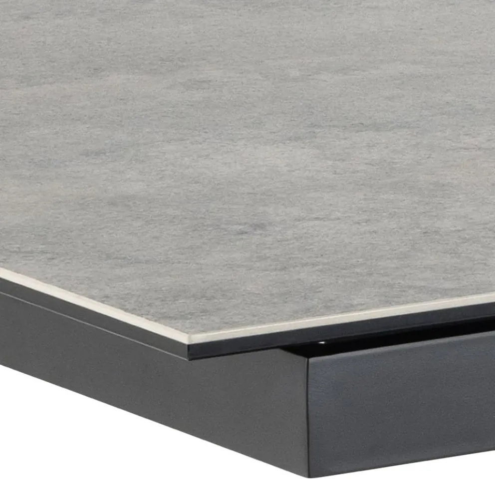 MID.YOU Ausziehtisch Infinity grau Sale