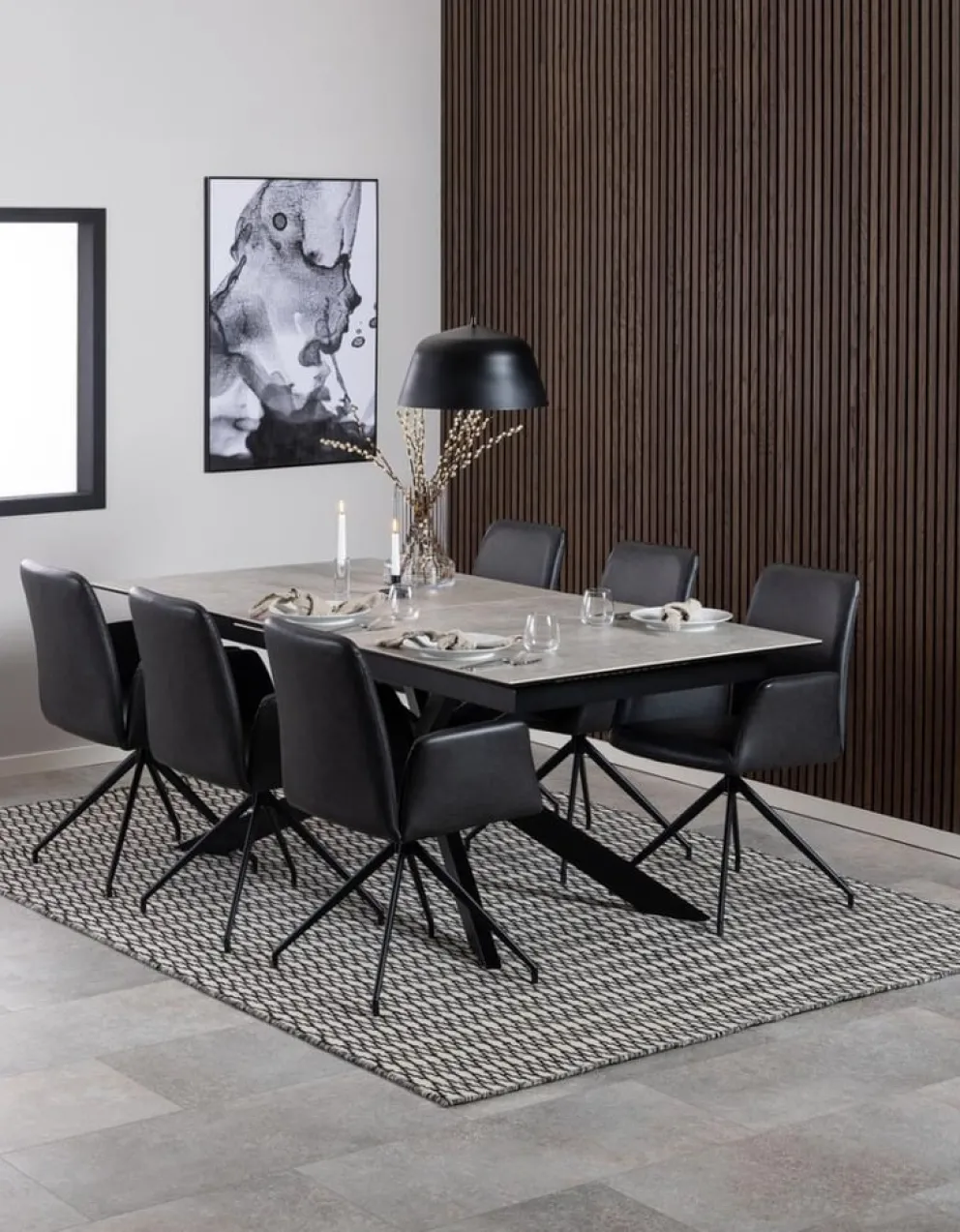 MID.YOU Ausziehtisch Infinity grau Sale