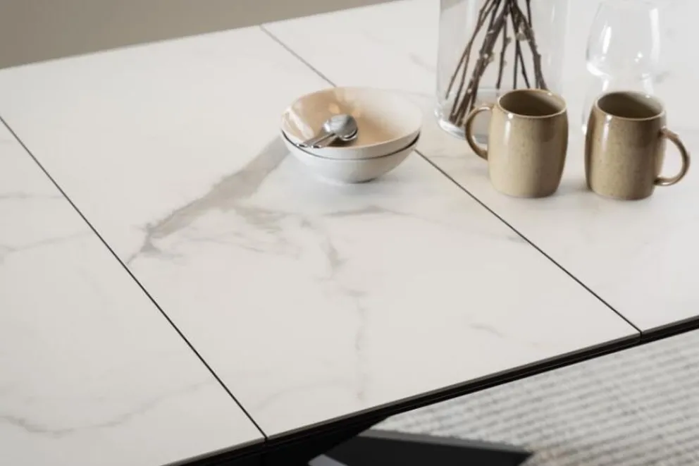 MID.YOU Ausziehtisch Infinity weiss