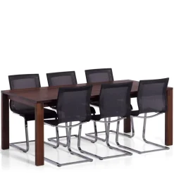 TEAM 7 Ausziehtisch Magnum nussbaumfarbig Clearance