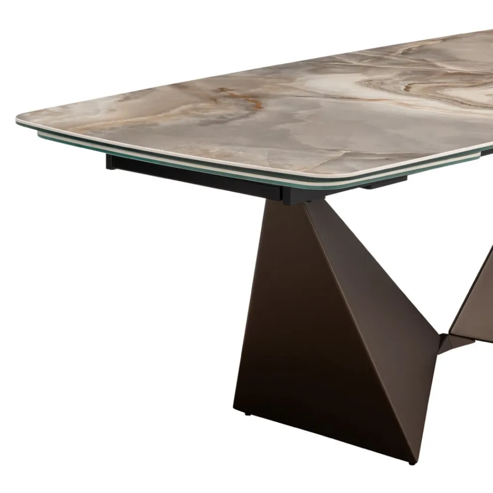 Edition Ausziehtisch Origami beige Clearance