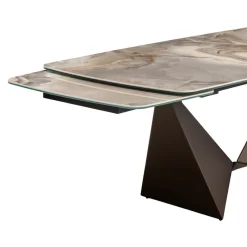 Edition Ausziehtisch Origami beige Clearance