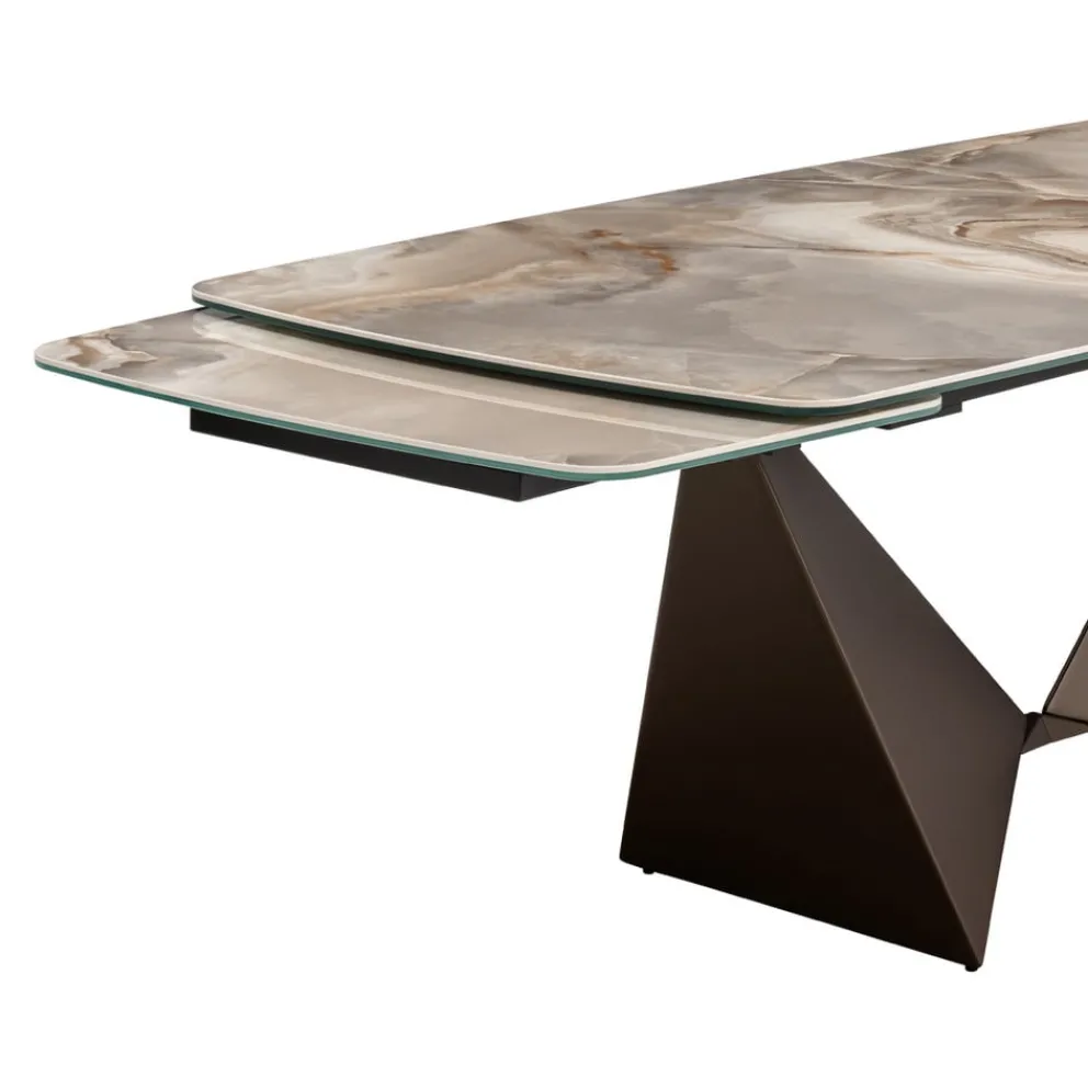 Edition Ausziehtisch Origami beige Clearance