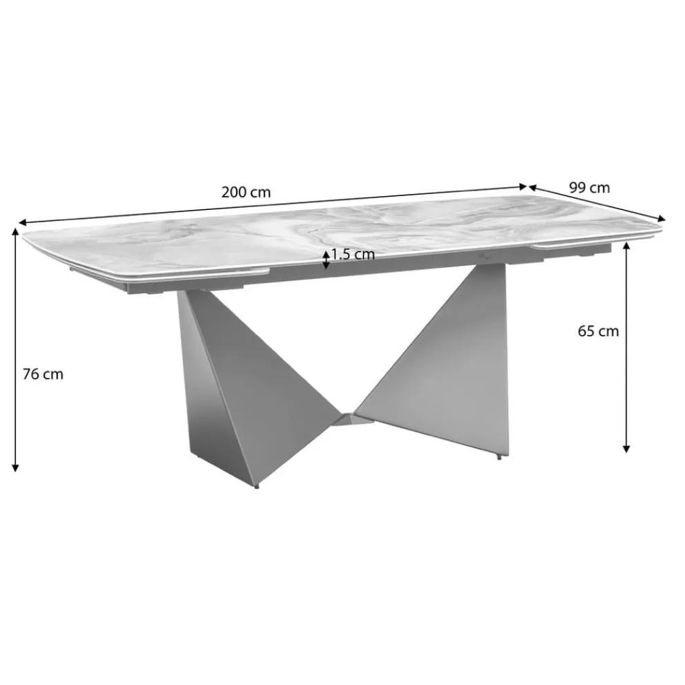 Edition Ausziehtisch Origami beige Clearance