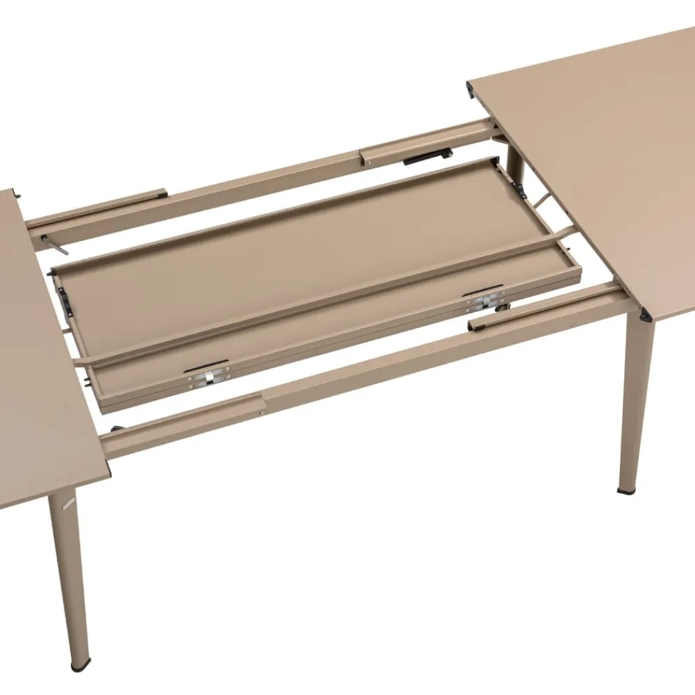 Emu Ausziehtisch Plus 4 Acciaio, 41 marrone d'india Outlet