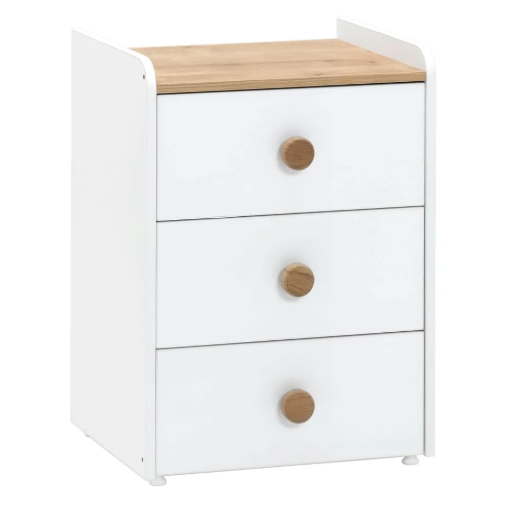Cilek Babybett Cara eiche, weiss Best