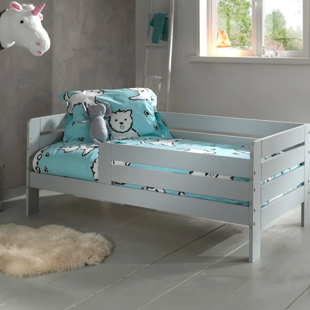 JAXX Babybett Peuterbed grau