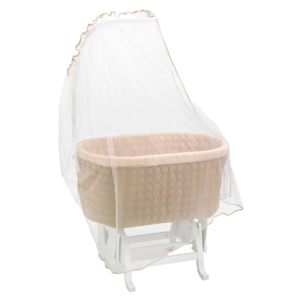 Babywiege Lara beige, weiss Discount