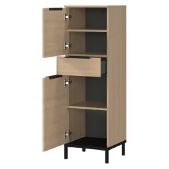 MID.YOU Badschrank Lavega eichefarbig New