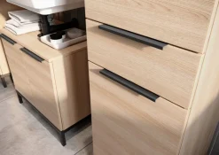 MID.YOU Badschrank Lavega eichefarbig New