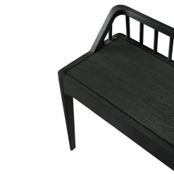 Ethnicraft Bank Spindle schwarz Online