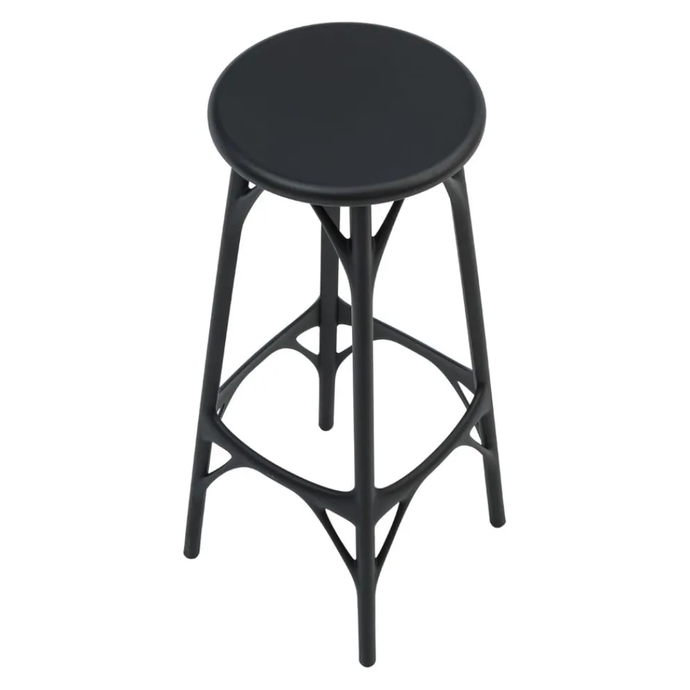 KARTELL Barhocker A.I. Stool Light schwarz Clearance