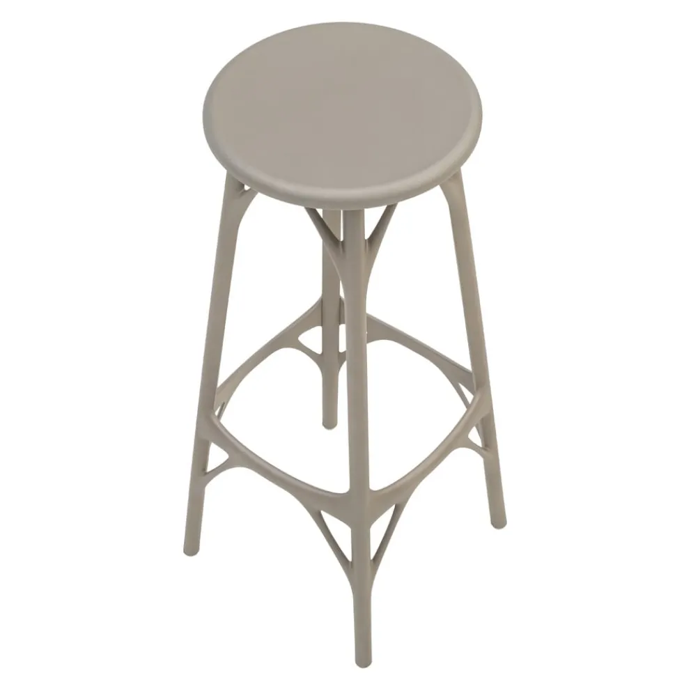 KARTELL Barhocker A.I. Stool Light GR / metallisch grau Online