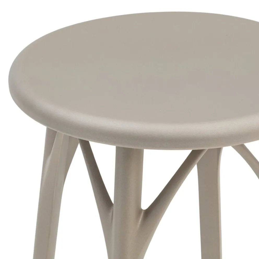 KARTELL Barhocker A.I. Stool Light GR / metallisch grau Online