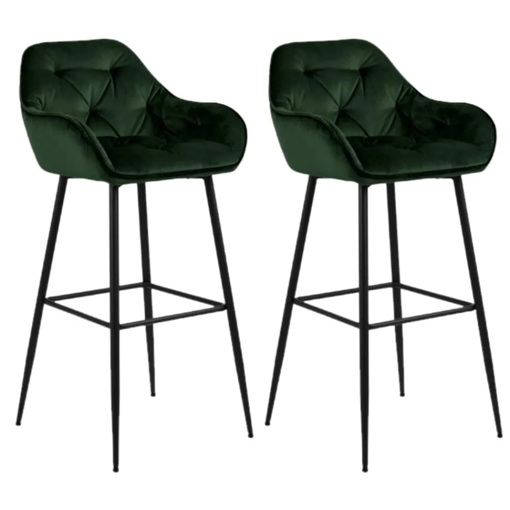 MID.YOU Barhocker Brooke grün Online
