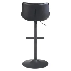 MID.YOU Barhocker Kunstleder schwarz Discount