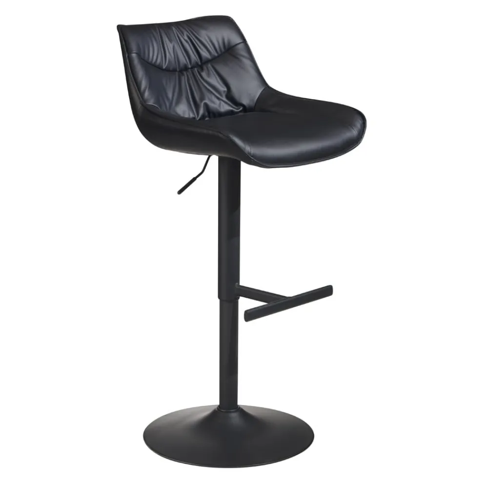 MID.YOU Barhocker Kunstleder schwarz Discount
