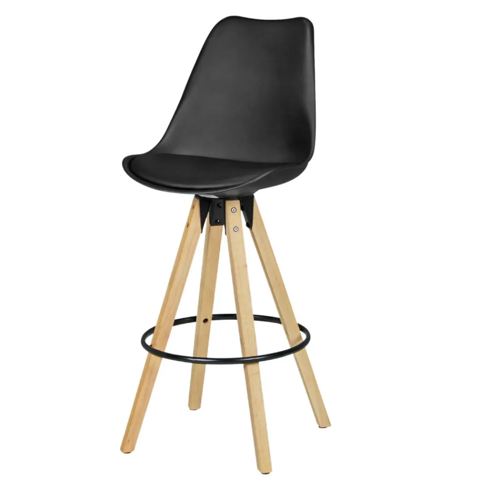 MID.YOU Barhocker Lima hellbraun, schwarz Clearance