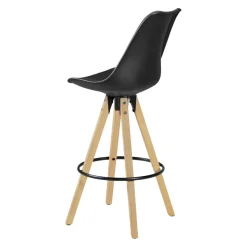 MID.YOU Barhocker Lima hellbraun, schwarz Clearance
