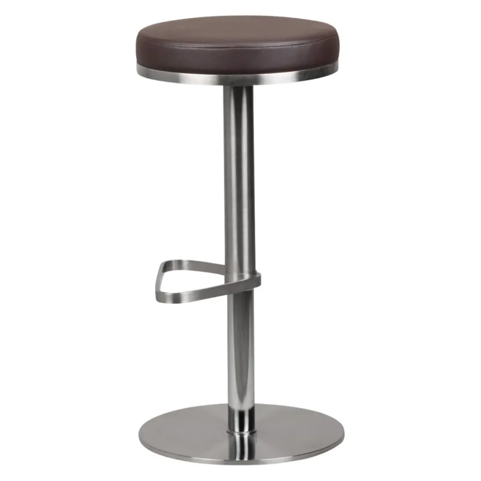MID.YOU Barhocker Modern braun, silber Clearance