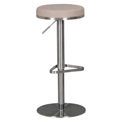 MID.YOU Barhocker Modern beige, silber Outlet