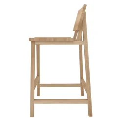 Ethnicraft Barhocker N3 eichefarbig Clearance