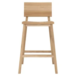 Ethnicraft Barhocker N3 eichefarbig Clearance