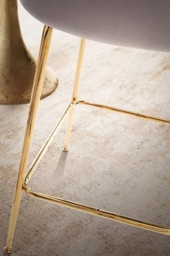 MID.YOU Barhocker Samt beige