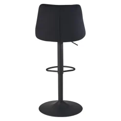 MID.YOU Barhocker Samt schwarz Hot