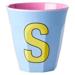 Rice Becher Letters rosa Sale