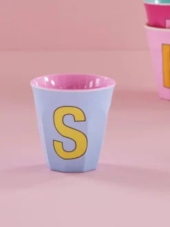 Rice Becher Letters rosa Sale