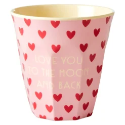Rice Becher Melamine gelb, rosa, rot Sale