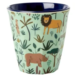 Rice Becher-Set Melamine blau, gelb, hellblau Online