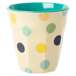 Rice Becher-Set Melamine blau, gelb, hellblau Online