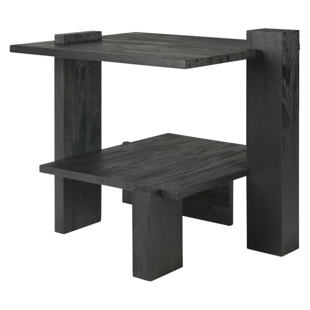 Ethnicraft Beistelltisch Abstract schwarz Hot