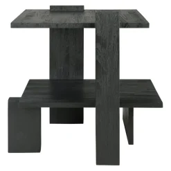 Ethnicraft Beistelltisch Abstract schwarz Hot