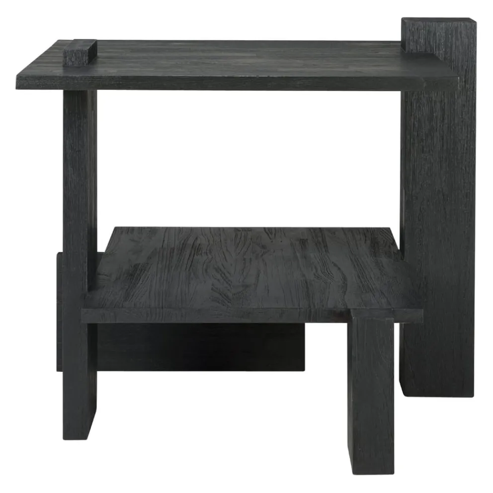 Ethnicraft Beistelltisch Abstract schwarz Hot