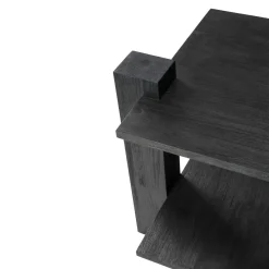Ethnicraft Beistelltisch Abstract schwarz Hot