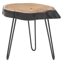 MID.YOU Beistelltisch Akazie braun Discount