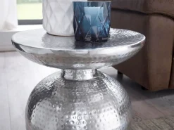 MID.YOU Beistelltisch Alu silber Sale