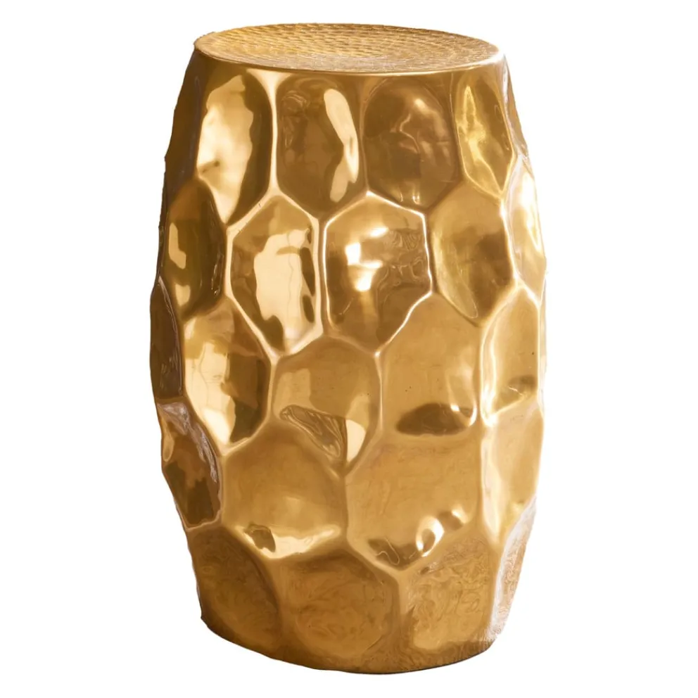 MID.YOU Beistelltisch Alu gold