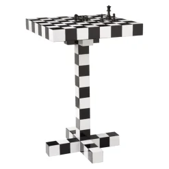 Moooi Beistelltisch Chess schwarz, weiss Discount