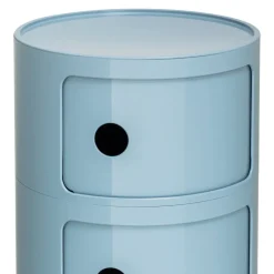 KARTELL Beistelltisch Componibili AZ / Sky blue Online